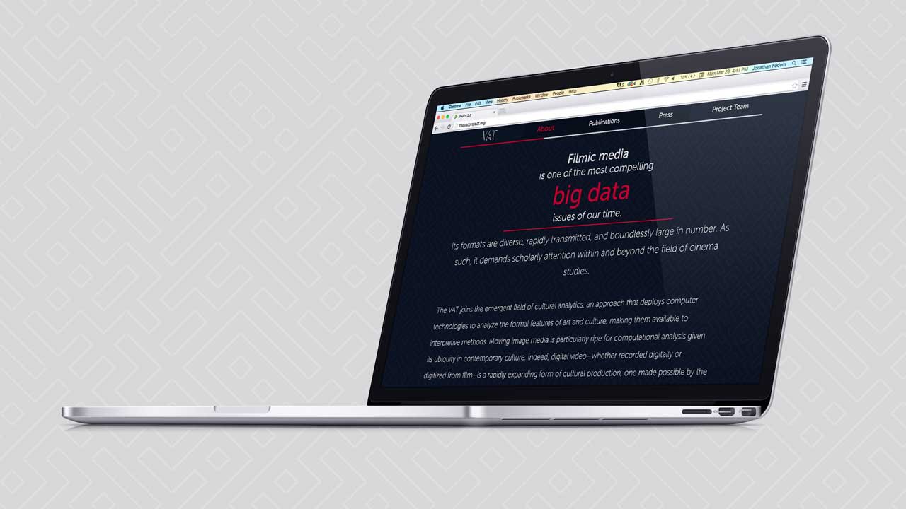 TheVATProject.org Website Mockup